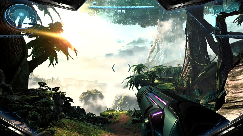 Vor allem die natürlichen Spielabschnitte bieten grandiose Panoramen.