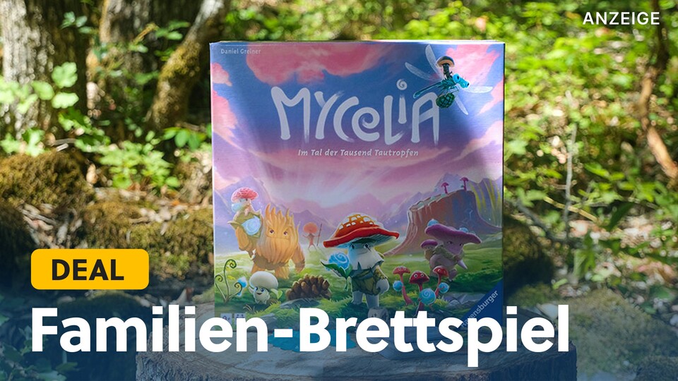 Mycelia überzeugt nicht nur mit der wunderschönen Optik eines märchenhaften Waldes, die Spielmechanik zieht einfach jede Altersgruppe in den Bann!