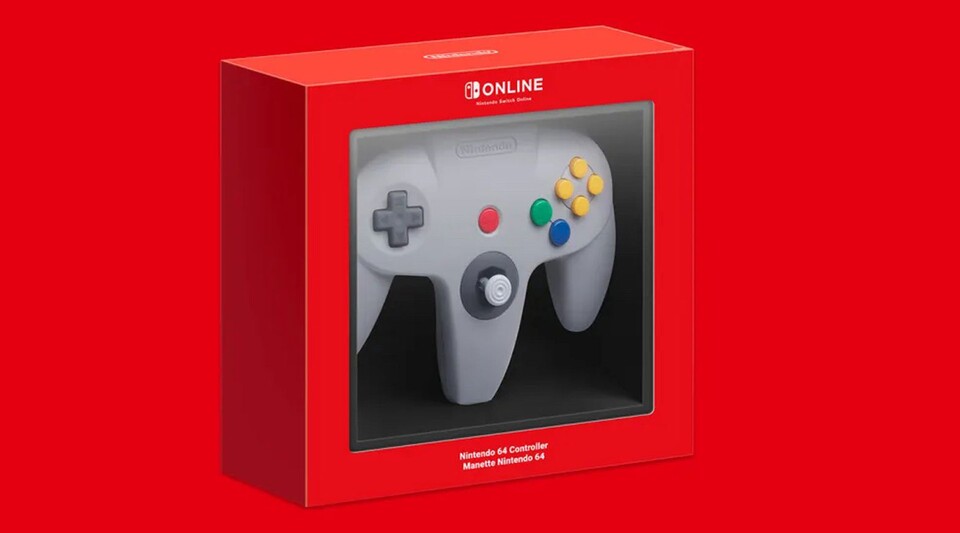 Den klassischen N64-Controller für Switch bekommt ihr jetzt zum Top-Preis, er dürfte aber schon bald wieder ausverkauft sein.