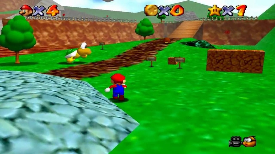 Super Mario 64, eines der wichtigsten Spiele überhaupt. 