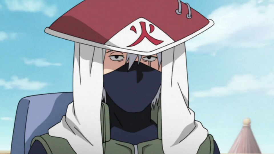 Kakashi weiß mit sich nicht viel anzufangen als Hokage. (Bild: © Studio Pierrot)