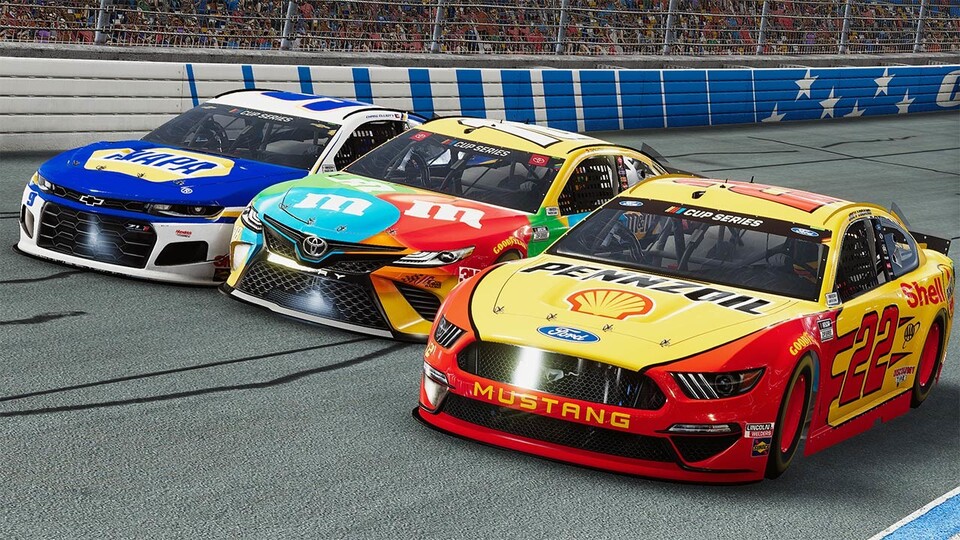 NASCAR Heat 5 bietet Stock-Car-Rennen mit vielen Lizenzen.