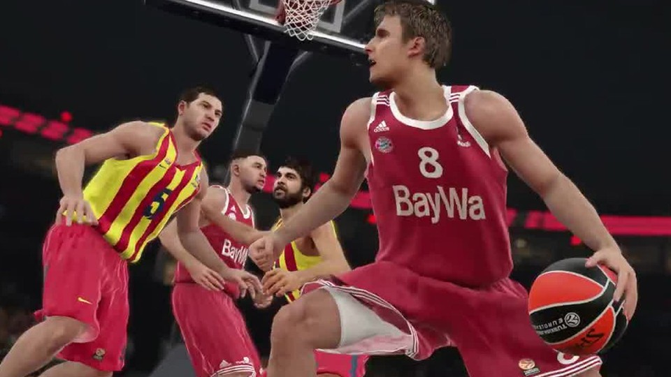 NBA 2K15 - Trailer zum Euroleague-Update