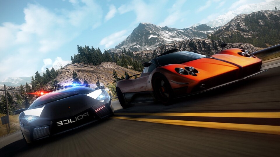 In Need for Speed: Hot Pursuit geht es weniger um Tuning und mehr um Action.
