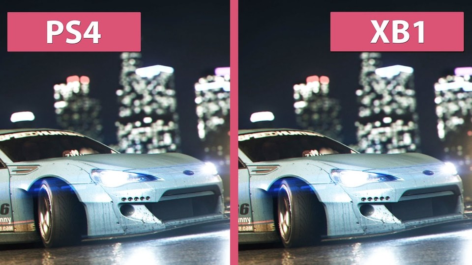 Need for Speed - PS4 und Xbox One im Grafikvergleich