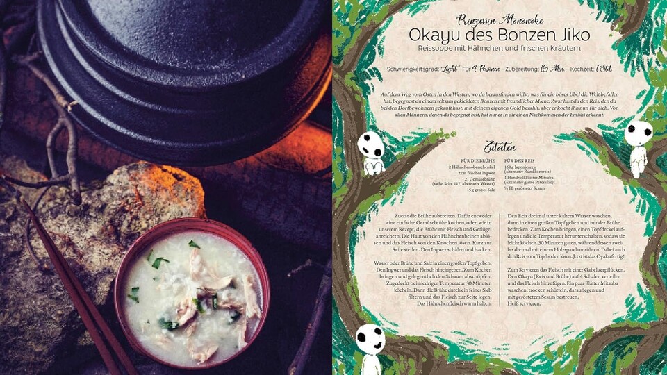 Wer mich kennt weiß, dass ich Ghibli über alles liebe und genauso sehr verehre ich dieses Kochbuch! Die Rezepte sind einfach super lecker!