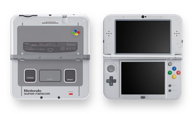 Der New Nintendo 3DS erscheint in Japan im SNES-Design.