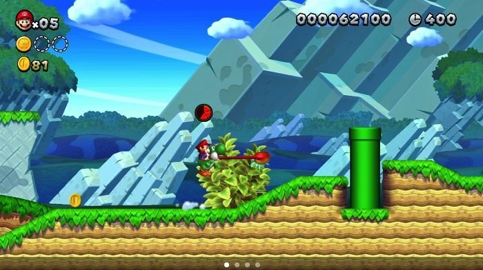 New Super Mario Bros. U bietet sieben Welten.