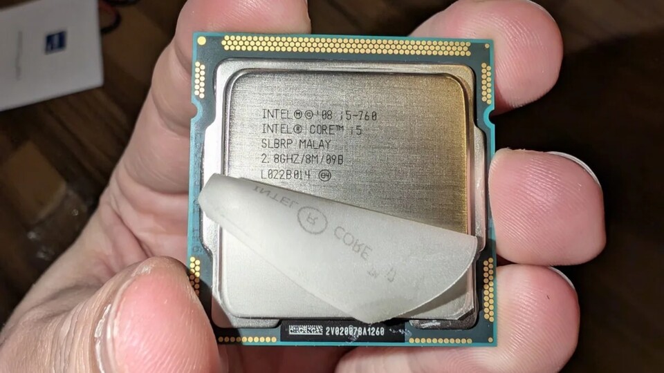 Nicht die CPU, die es sein sollte (Bild: reddit.comuserNico1300).