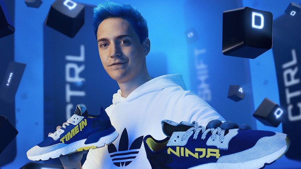Ninja und Adidas bringen jetzt gemeinsame Sneaker raus.