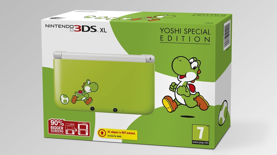 Der Nintendo 3DS XL erscheint am 14. März 2014 in einer Yoshi Special Edition in Europa.