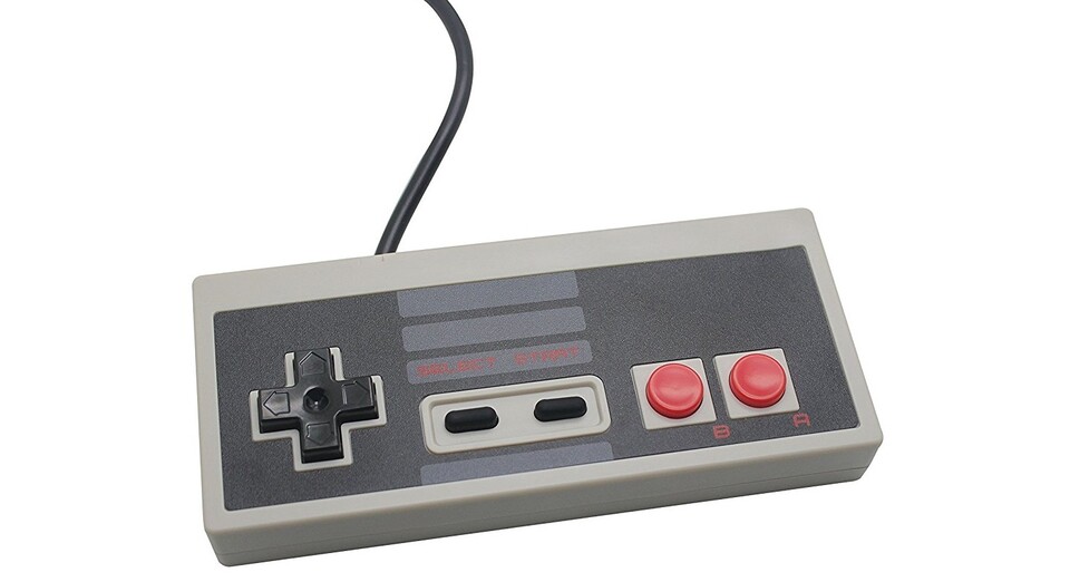 Mit dem NES Mini-Controller von 2-TECH ist es möglich, zu zweit an der Konsole zu spielen.
