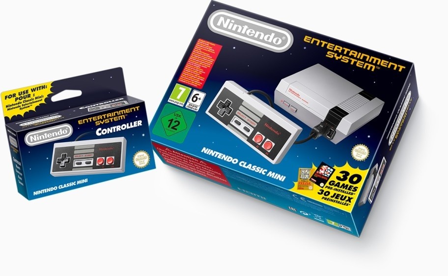 Die Nintendo Classic Mini wird mit HDMI- und USB-Kabel ausgeliefert. Ein Netzteil ist nicht enthalten - wird aber zum Betrieb benötigt.