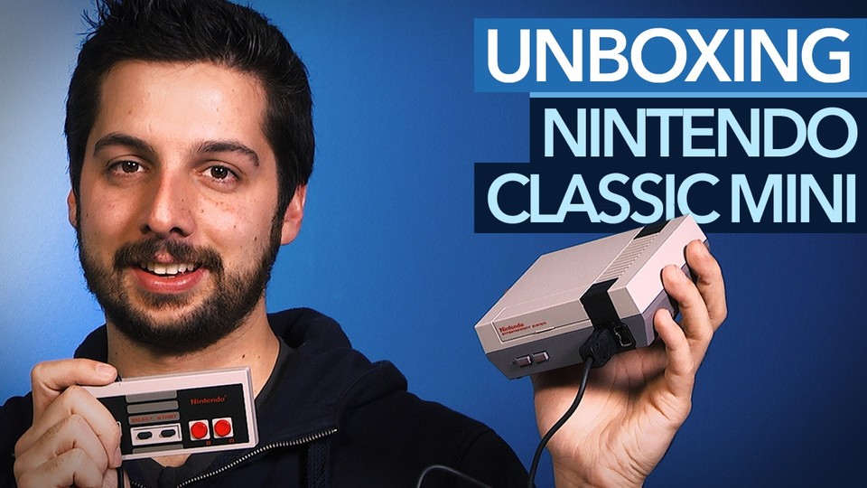 Nintendo Classic Mini - Unboxing des NES Mini mit Controller