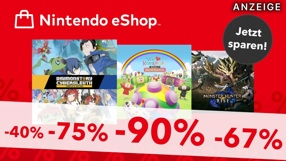 Im Nintendo eShop gibts gerade mal wieder eine Menge Switch-Spiele zu Schnäppchenpreisen.