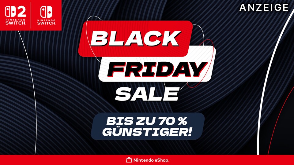 Jetzt habt ihr die Chance, eine riesige Auswahl an Spielen für Switch und Switch 2 im Black Friday Sale abzustauben.