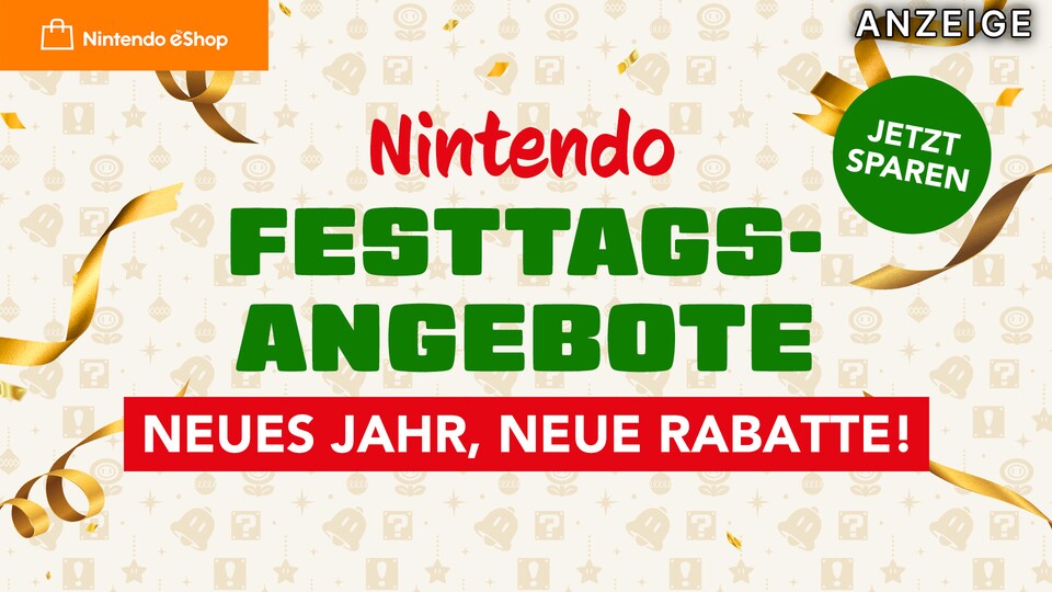 Pünktlich zum Jahreswechsel hat der Nintendo eShop zahreiche neue Festtagsangebote gestartet. Zehn der besten Switch-Spiele stellen wir euch hier vor.