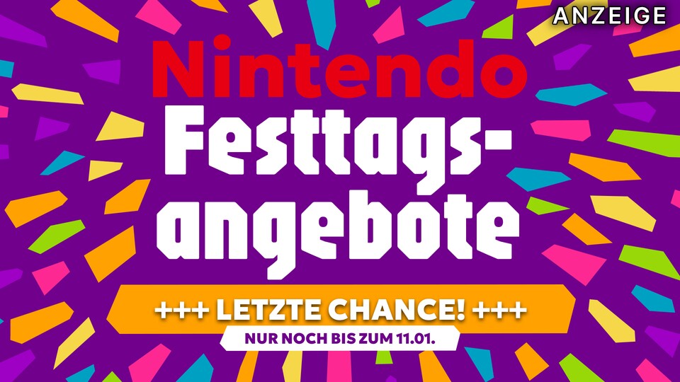 Jetzt ist eure letzte Chance, tausende Spiele für Switch und Switch 2 günstig im Nintendo eShop Festtags-Sale abzustauben!