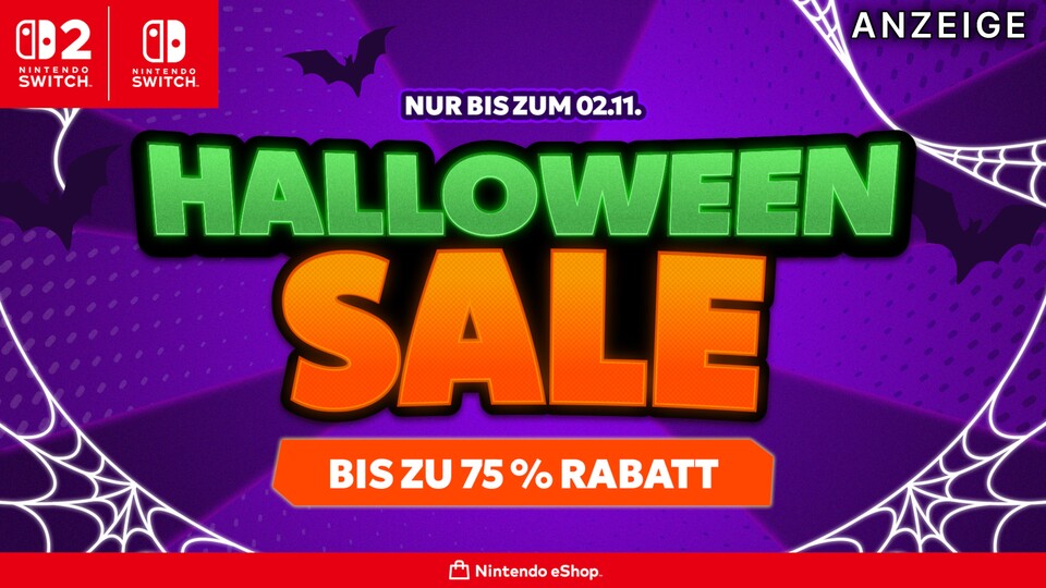Der große Halloween Sale bietet haufenweise Schnäppchen für Nintendo Switch und Nintendo Switch 2.