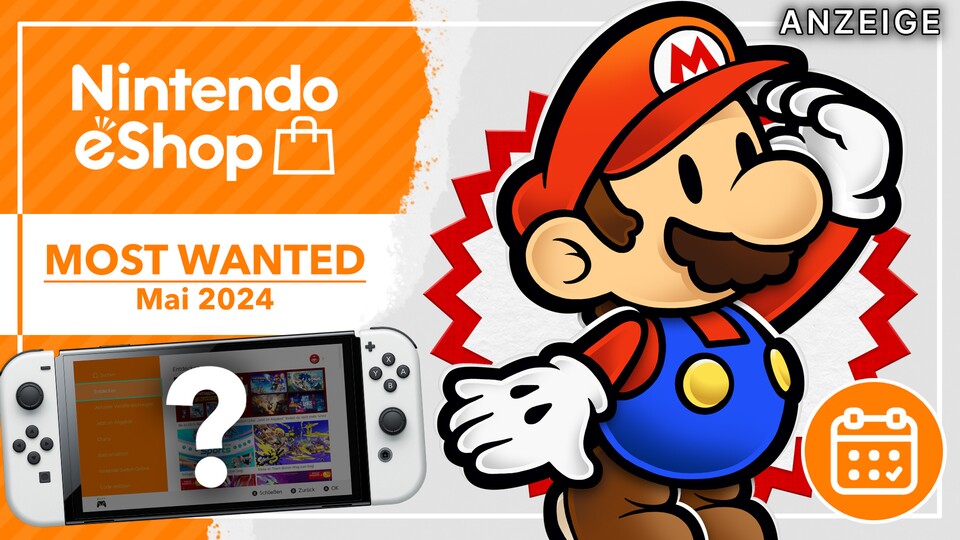 Unter den neuen Releases für Nintendo Switch im Mai findet sich unter anderem ein großes Mario-Spiel.