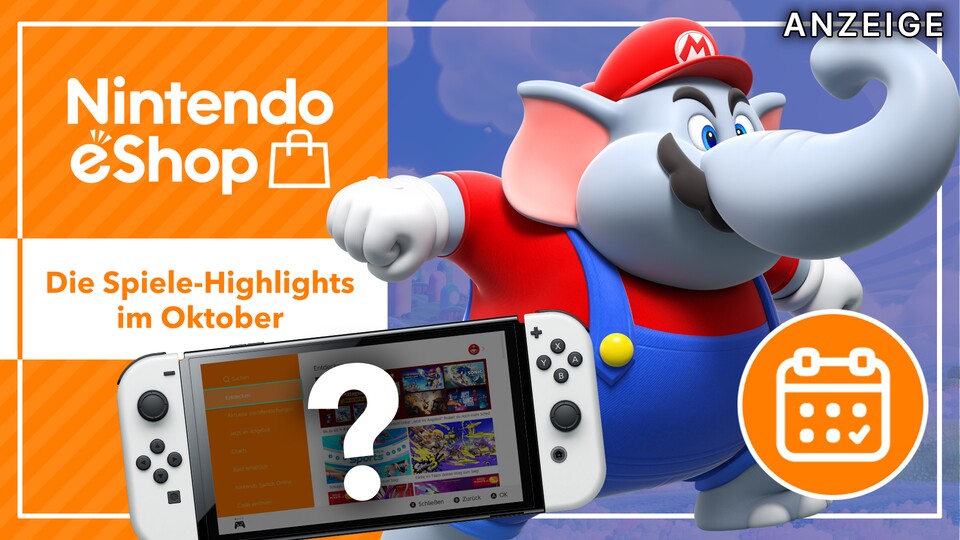 Der Oktober bringt euch viele neue Spiele für Nintendo Switch, darunter mit Super Mario Bros. Wonder ein großer Exklusivtitel.