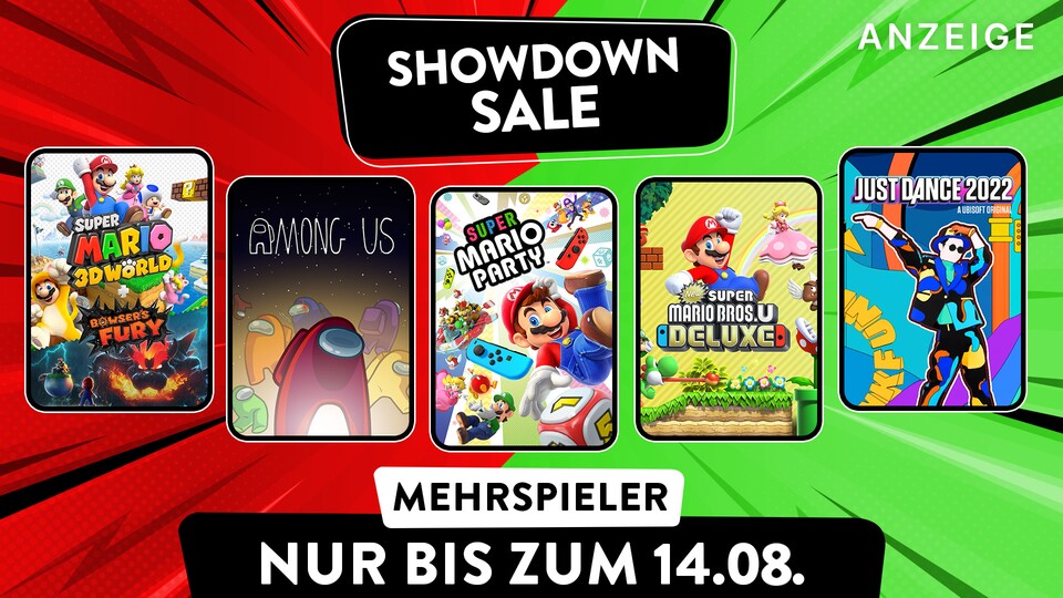 Noch für wenige Tage könnt ihr im Nintendo eShop Showdown Sale große Hits für Nintendo Switch im Angebot bekommen.