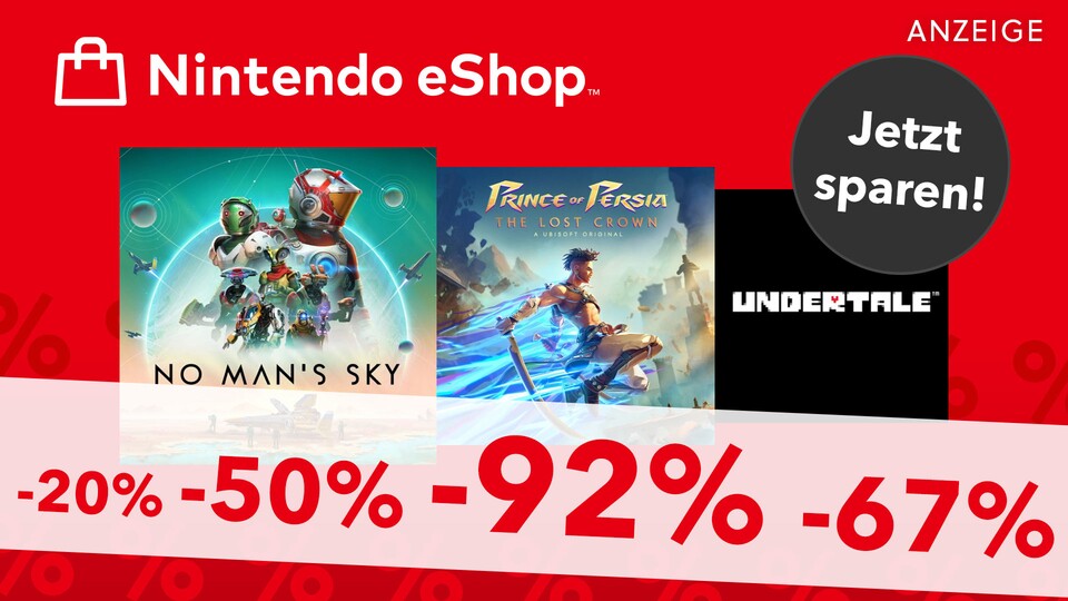 Im Nintendo eShop könnt ihr euch jetzt bis zu 92 % Rabatt sichern.