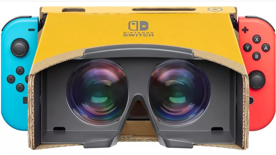 Nintendo Labo bekommt ein VR-Set.