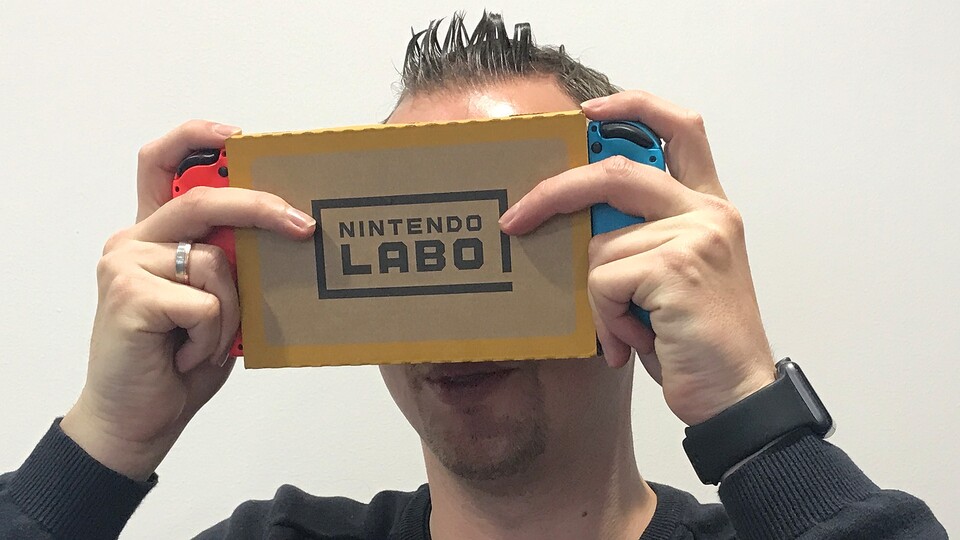 So sieht das Papp-VR-Headset aus. Nintendo arbeitet aber offenbar an einem neuen.