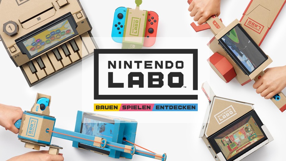 Nintendo Labo ist ein innovatives Bastel-Konzept für die Nintendo Switch.