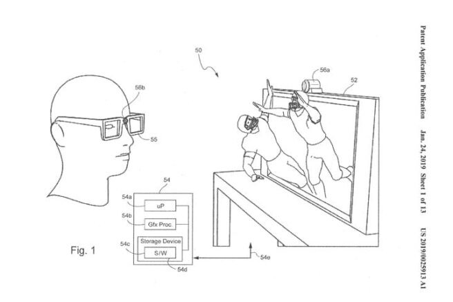 So sieht das Nintendo-Patent zum &quot;Eye Tracking Enabled 3D Viewing&quot; in einer Konzeptzeichnung aus.