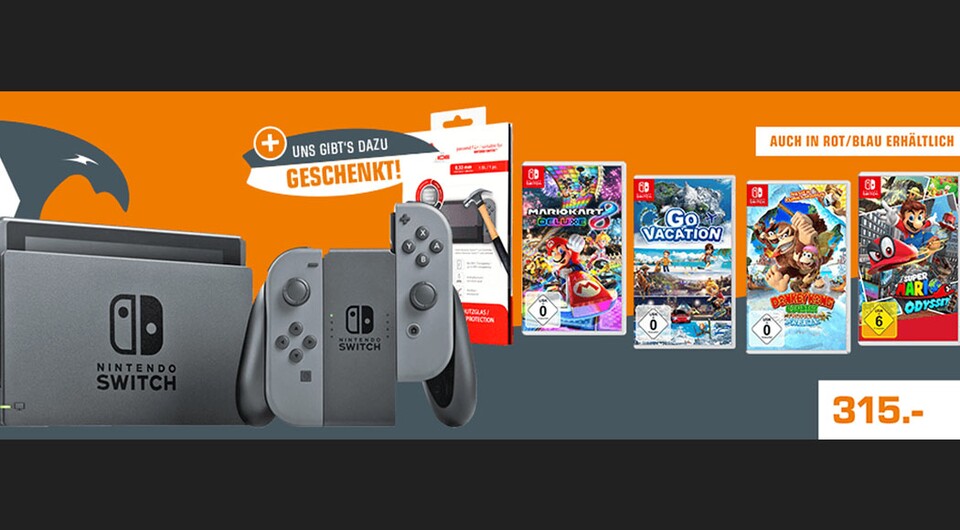 Es gibt wieder ein Nintendo Switch Bundle im Angebot.