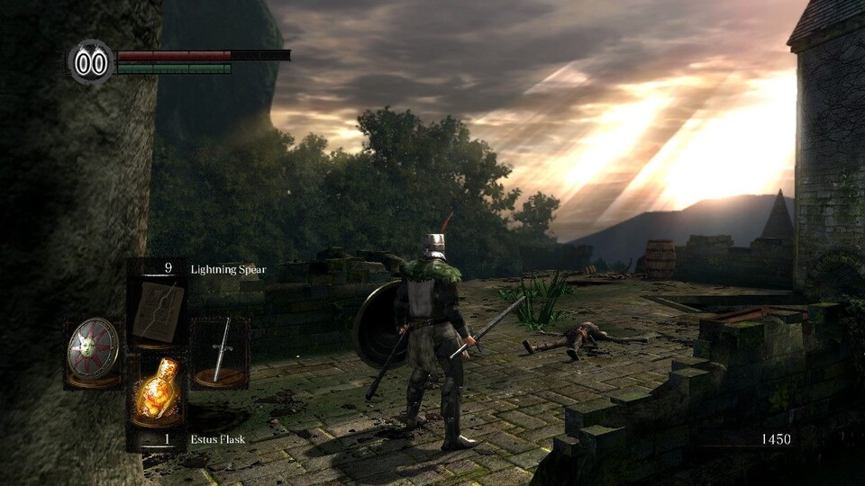 Dark Souls überzeugt auch in der Remastered-Version für Nintendo Switch durch fordernde Kämpfe und düsteres Artdesign.
