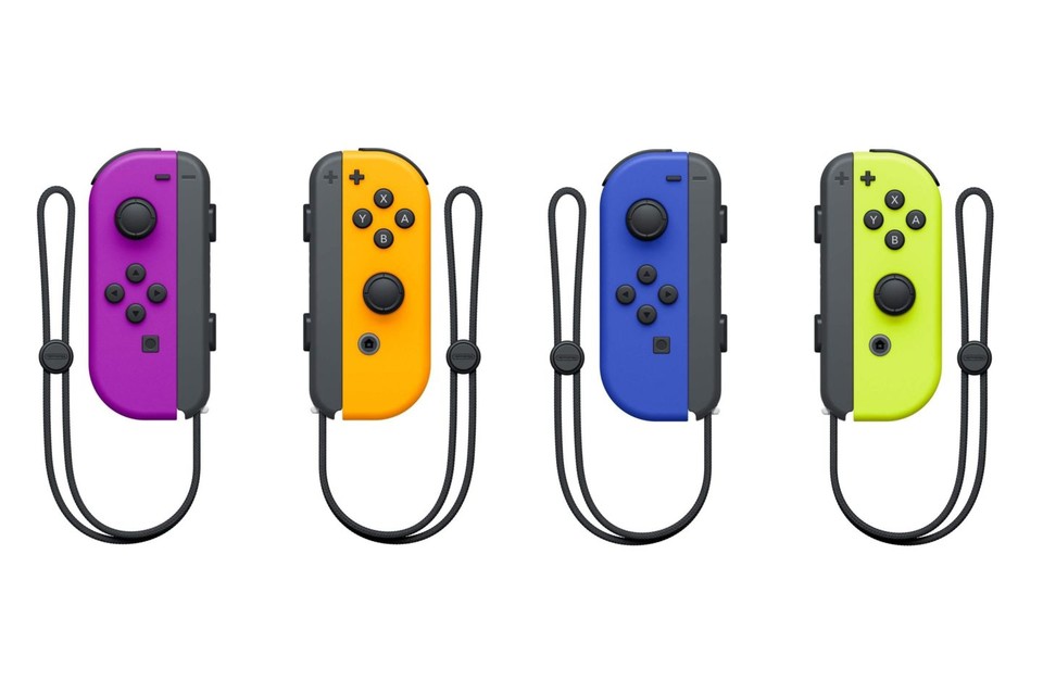 Nintendo Switch Joy-Con erstrahlen in den unterschiedlichsten Farben, sind allerdings teilweise einzeln sehr teuer und kaum lieferbar, zumindest in Deutschland.