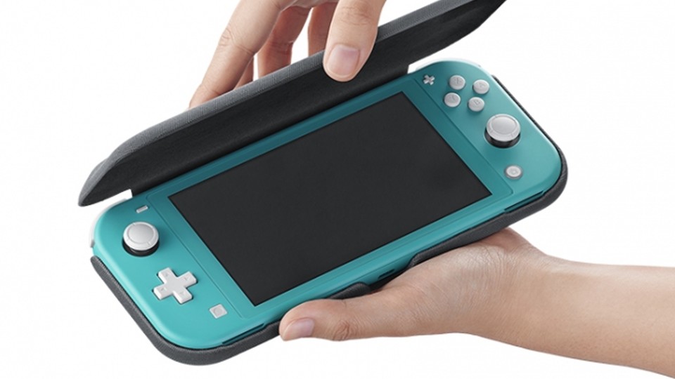 Die neue Hülle für die Nintendo Switch Lite.