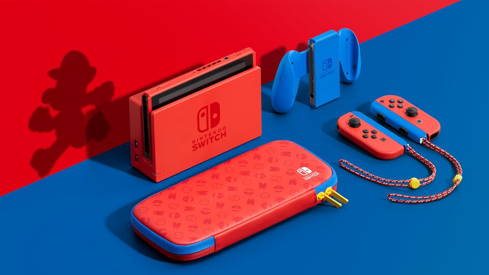 Nintendo Switch Mario Limited Edition