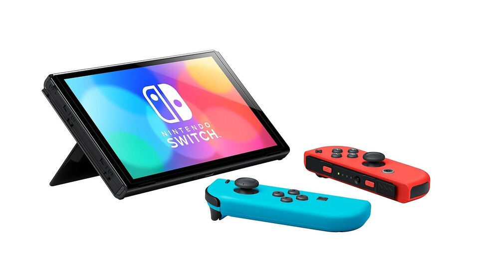 Die Nintendo Switch OLED bietet auch neben dem OLED-Bildschirm noch einige Vorteile, zum Beispiel den besseren Standfuß.