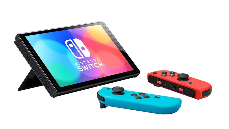 Im Tabletop-Modus punktet die Nintendo Switch OLED durch ihren besseren Standfuß.