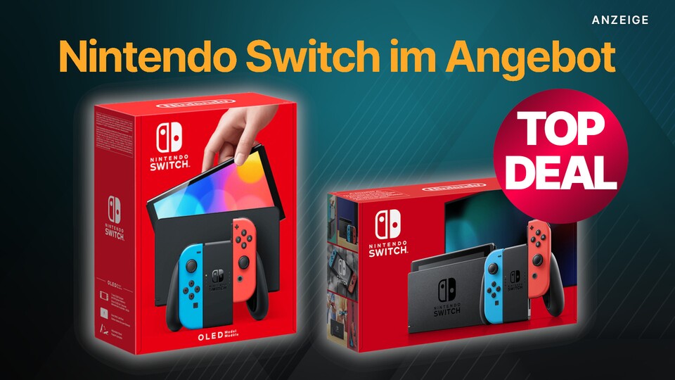 Dank eines Gutscheincodes könnt ihr über Ebay sowohl die Nintendo Switch OLED als auch die Edition 2019 jetzt günstig bekommen.