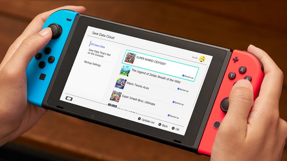 Durch Nintendo Switch Online könnt ihr eure Spielstände online in der Cloud sichern.