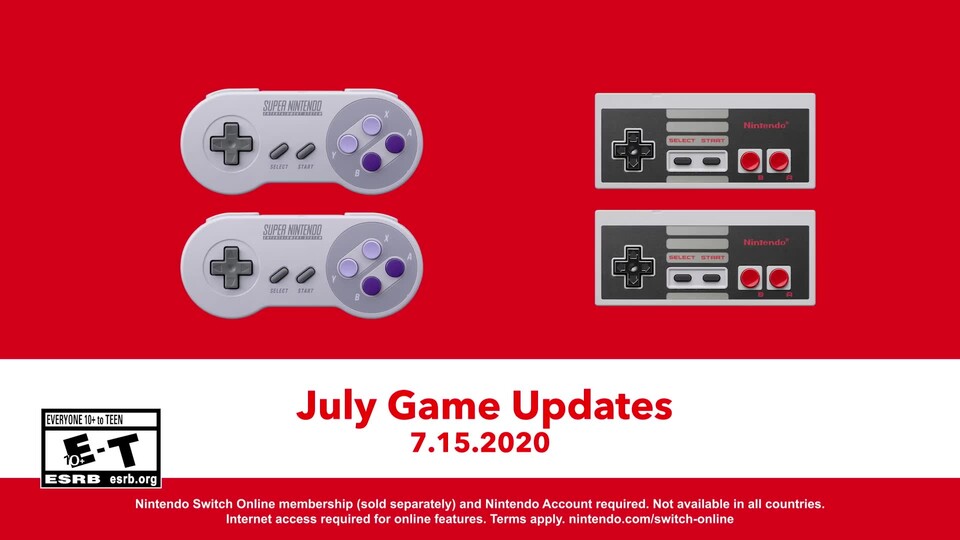 Nintendo Switch Online - Das sind die 3 neuen Gratis-Spiele im Juli 2020