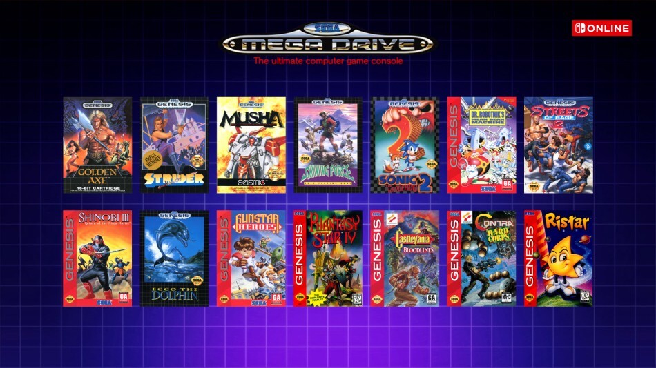 Mit dem Nintendo Switch Online Erweiterungspaket könnt ihr auch ursprünglich auf dem Sega Mega Drive erschienene Klassiker auf der Nintendo Switch spielen.