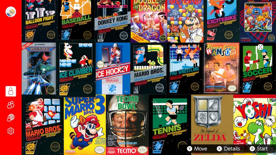 Nintendo Switch Online bietet 20 NES-Klassiker in einer Bibliothek, die ständig erweitert wird.