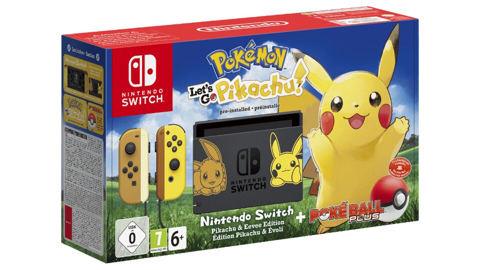 NINTENDO Switch Pokémon - Let's Go Pikachu! Edition