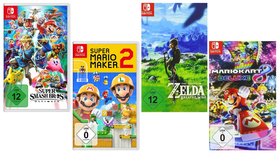 Nintendo Switch Spiele im Angebot bei Amazon.