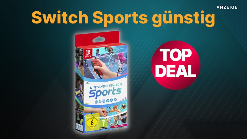 Bei Amazon könnt ihr jetzt Nintendo Switch Sports günstig bekommen, aber wohl höchstens für ein paar Tage.