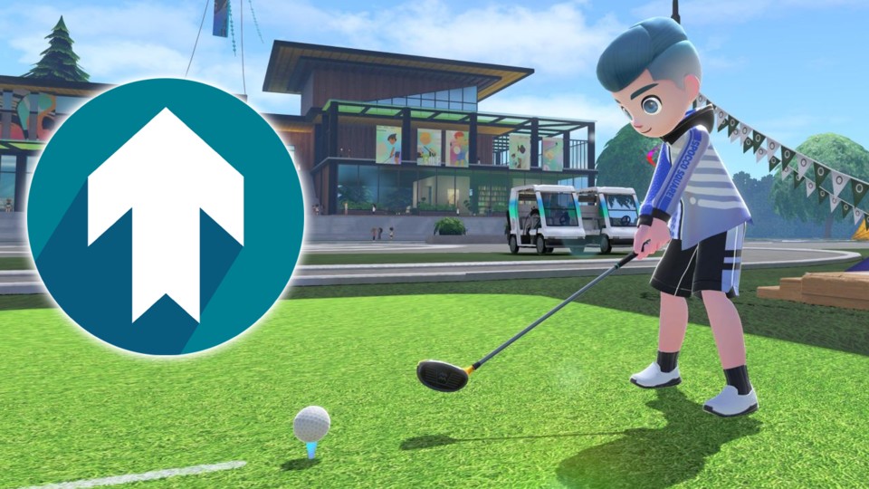 Bald könnt ihr in Nintendo Switch Sports auch Golf spielen.