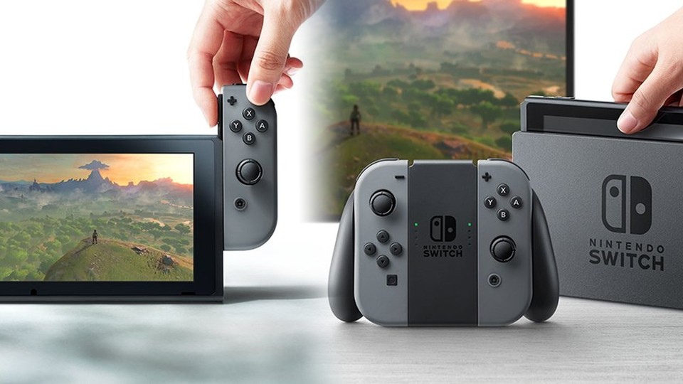 Die Nintendo Switch funktioniert als Hybrid-Konsole entweder unterwegs im Handheld-Modus oder in der Docking Station am TV oder Bildschirm.