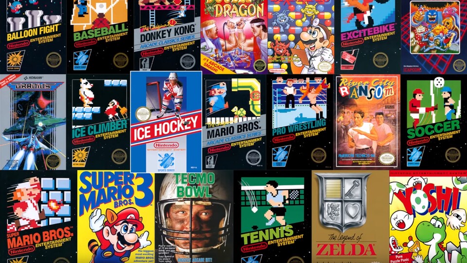 Die aktuelle Auswahl der NES-Spiele für Nintendo Switch Online.