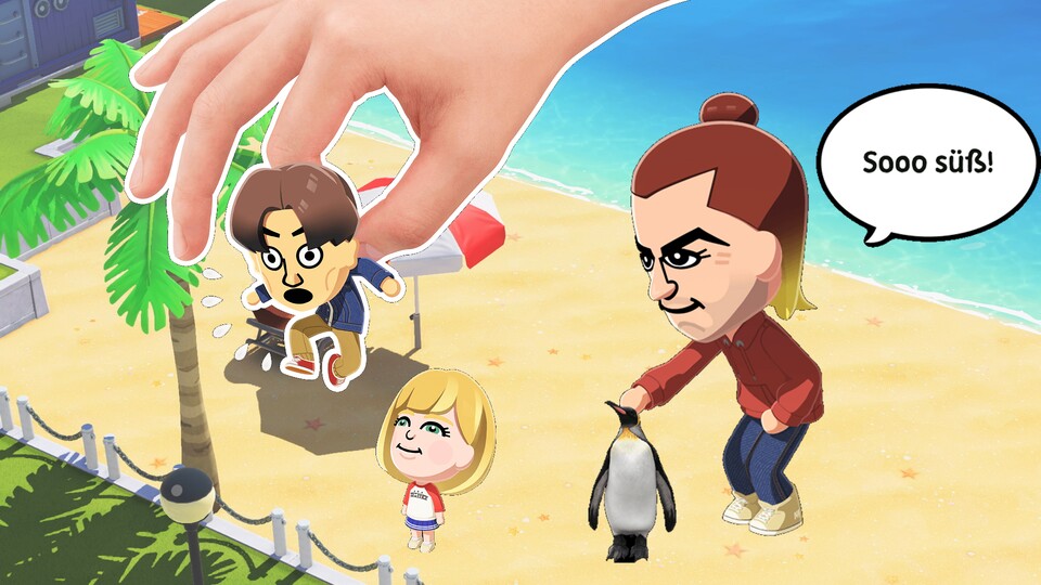 Tomodachi Life in Bildern darzustellen ist schwer, denn den abgedrehten Humor muss man selbst erleben.
